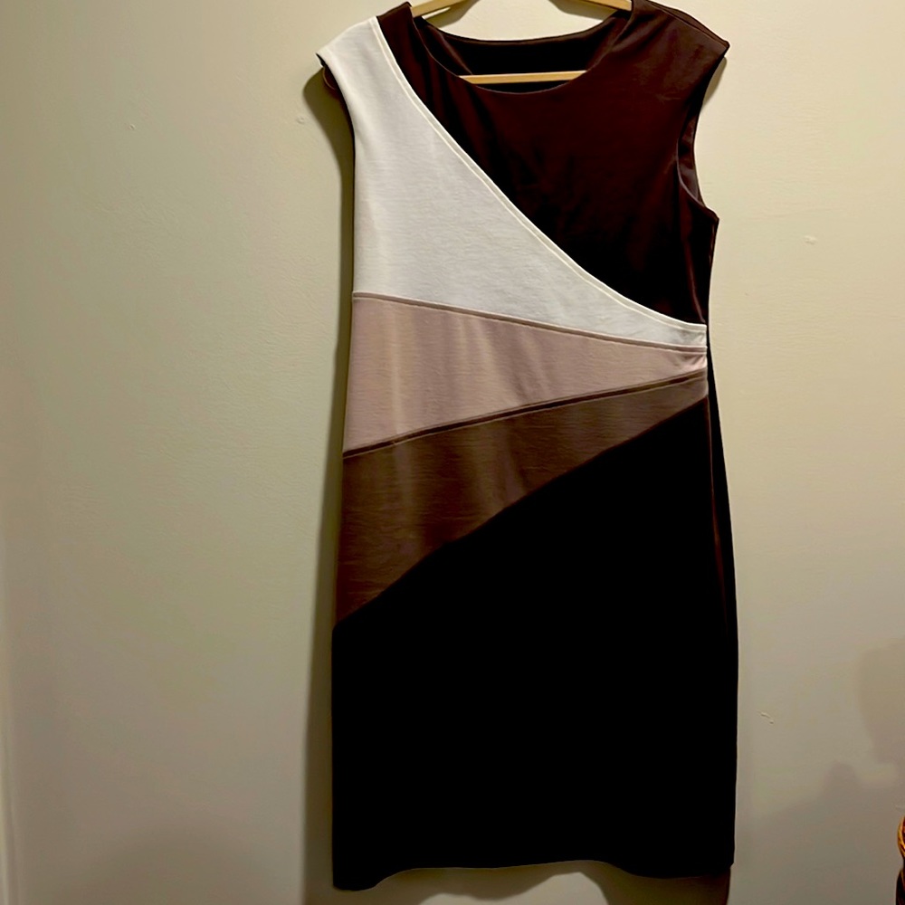 Size 12 Dress/connected brand/ excellent fit/ hangs just above the knee